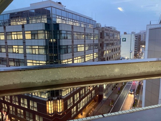 新横浜ウエストビル8階からの眺め