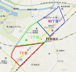 新横浜　地図